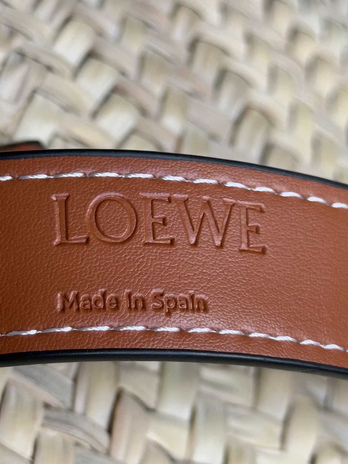 Designer × Loewe Loewe big logo basket bag designer luxury old money summer Size ONE SIZE - 15 Thumbnail