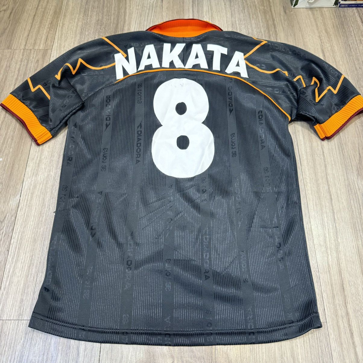 Diadora Roma 99/00 third away shirt #8 Nakata | Grailed