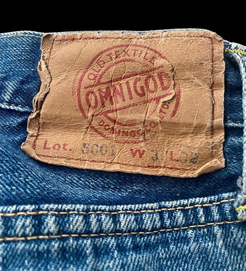 Japanese Brand 💥BEST OFFER💥Vintage Omigod Selvegde Distressed Denim Size US 31 - 12 Thumbnail