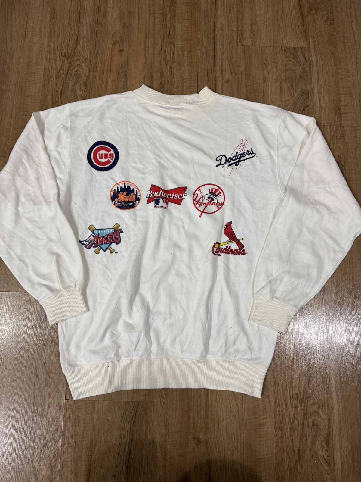 Budweiser × MLB × Vintage VINTAGE BUDWEISER ALL STARS MLB LOGO TEAM SWEATSHIRT Size US L / EU 52-54 / 3 - 3 Thumbnail