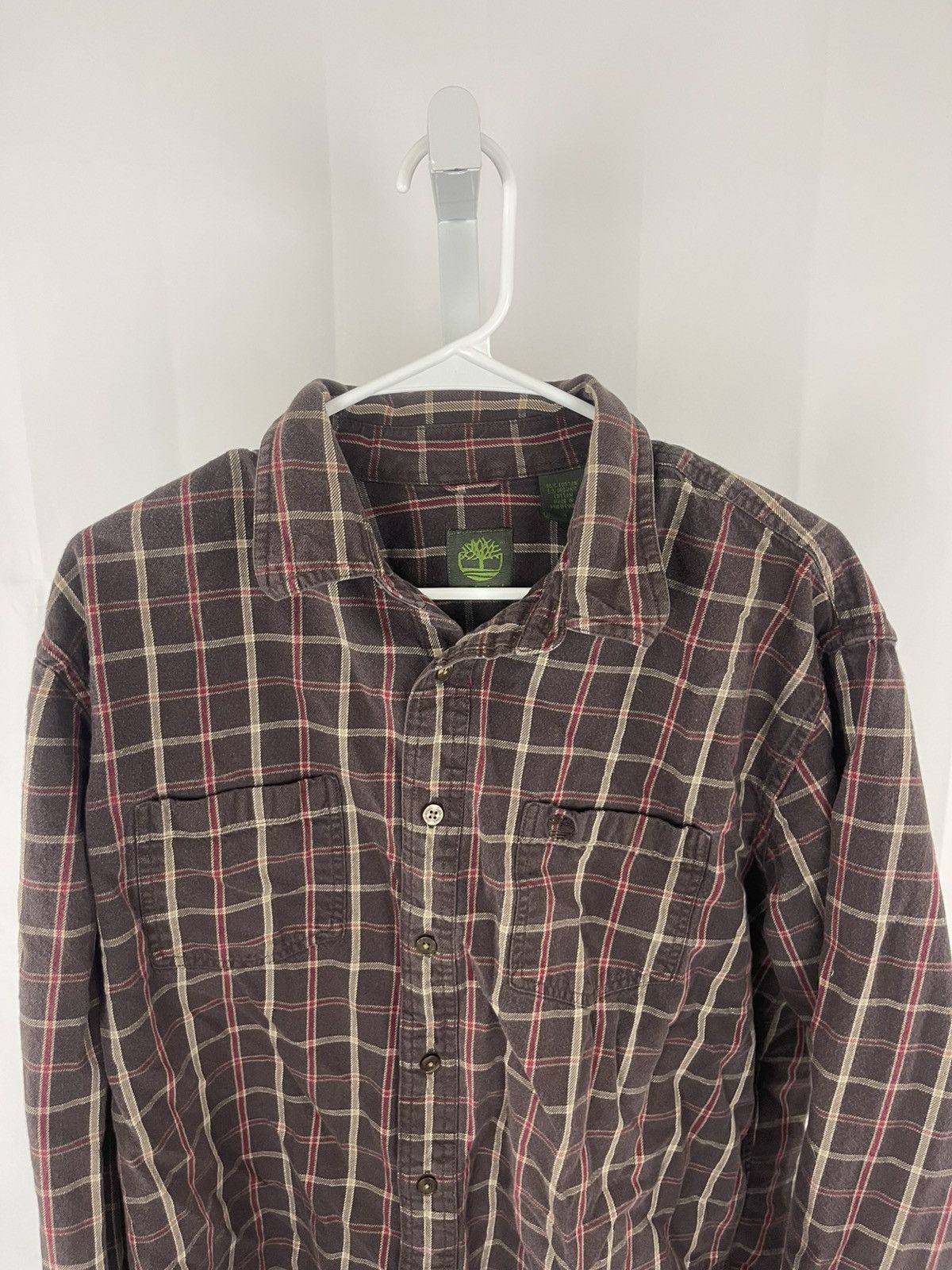 Timberland Vintage x Outdoor brown flannel Size US L / EU 52-54 / 3 - 1 Thumbnail