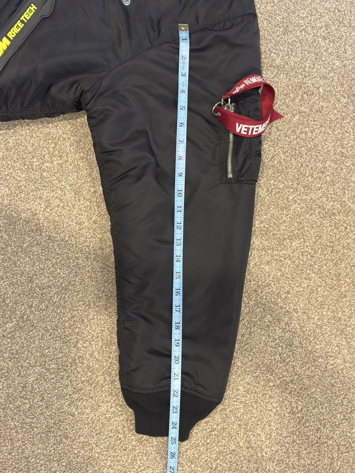 Alpha Industries × Vetements VETEMENTS X ALPHA INDUSTRIES ‘RACING’ PATCHED BOMBER Size US S / EU 44-46 / 1 - 15 Thumbnail