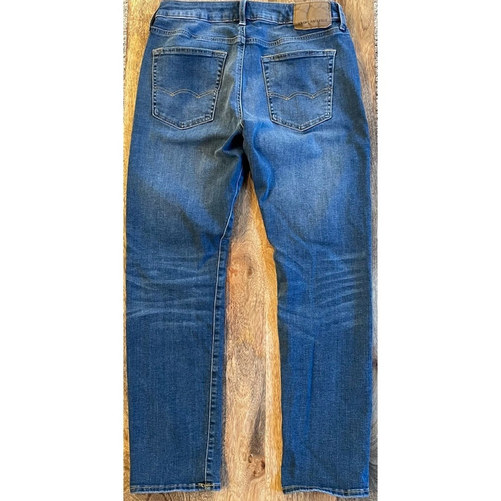 American Eagle Outfitters AE Flex Slim Fit Jean 30x30 Size US 30 / EU 46 - 2 Thumbnail