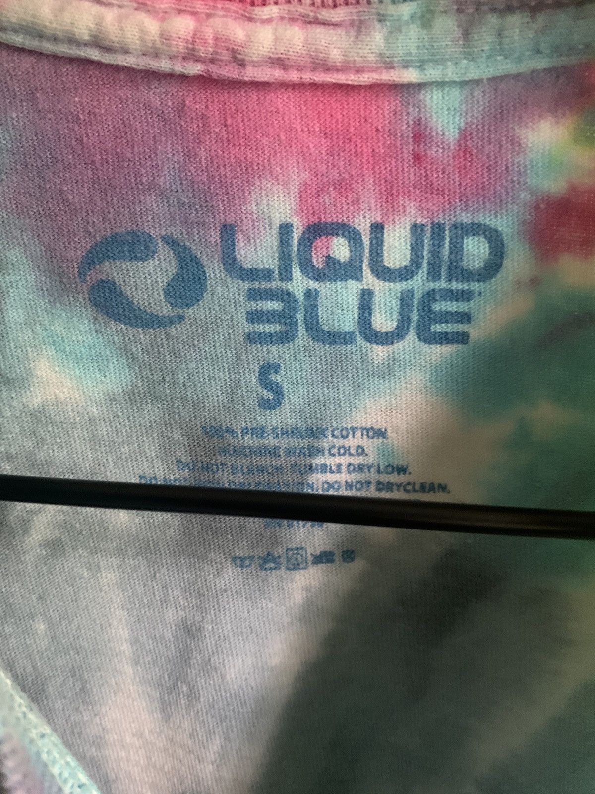 Grateful Dead Liquid Blue Grateful Dead Spiral Dancing Bear Tee Tie Dye Size US S / EU 44-46 / 1 - 6 Thumbnail