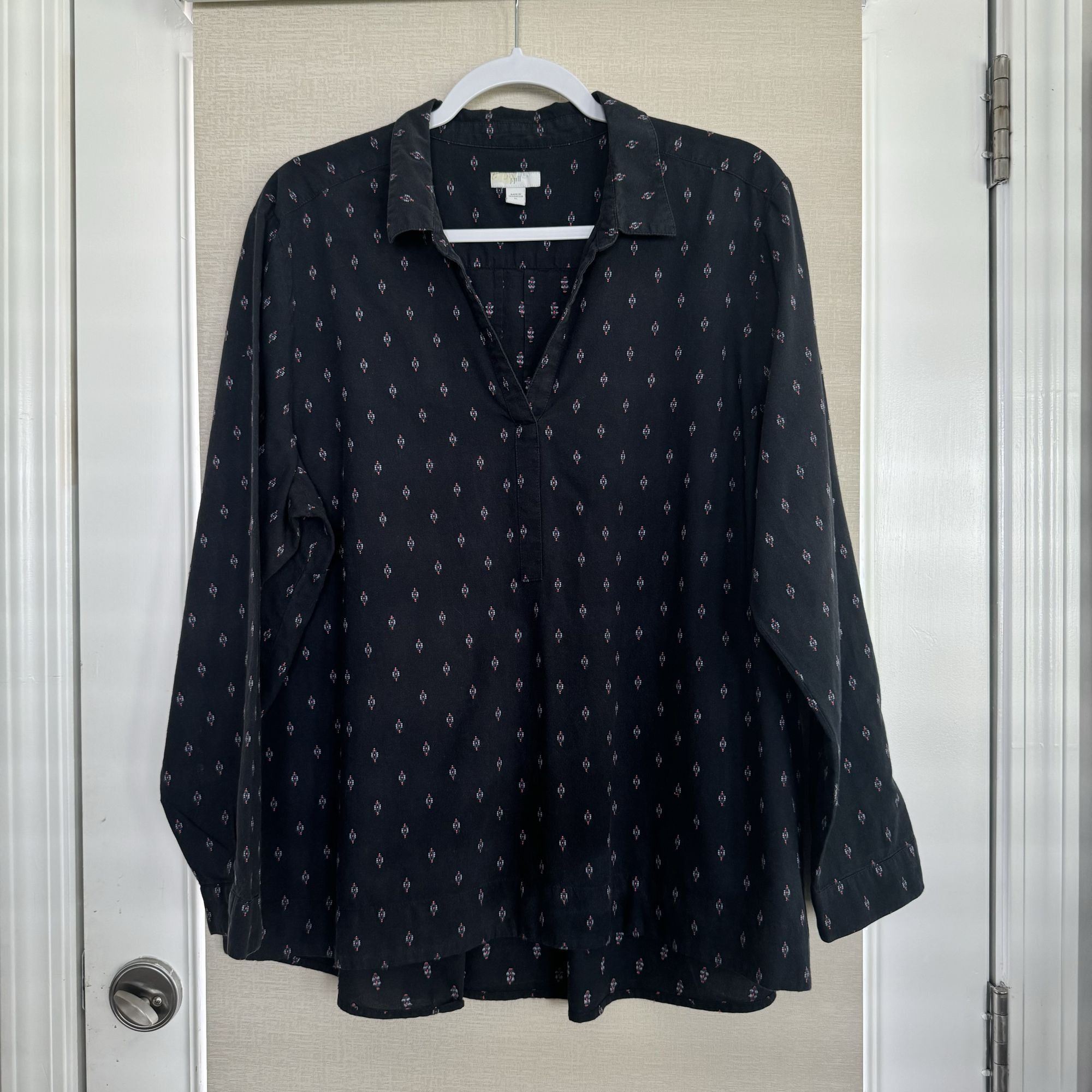 J. Jill J.Jill Women's Blouse XL Size XL / US 12-14 / IT 48-50 - 3 Thumbnail