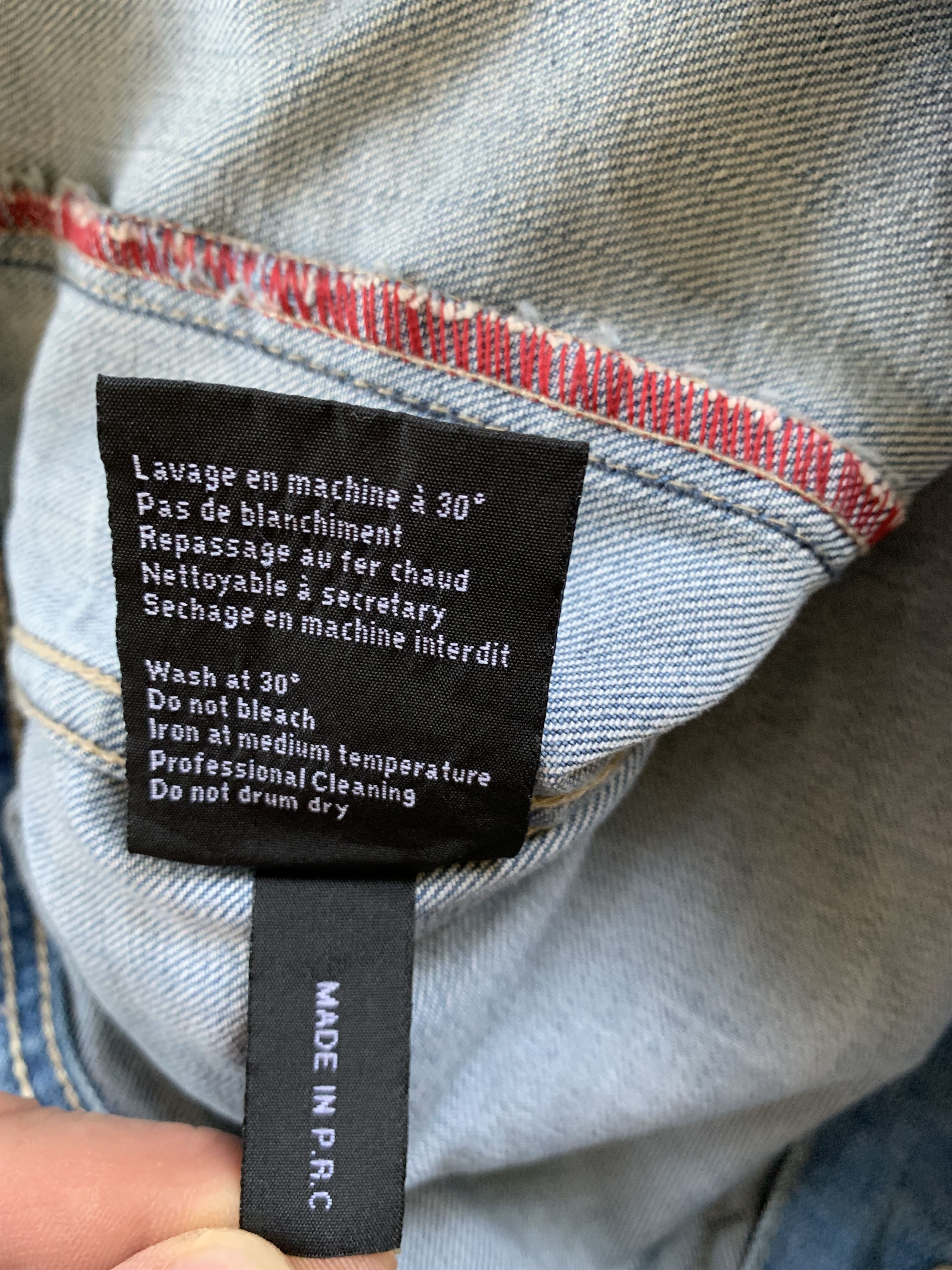 Sixth June Paris × Vintage Sixth June Printed Americam Flag Denim Jacket Size US S / EU 44-46 / 1 - 8 Thumbnail