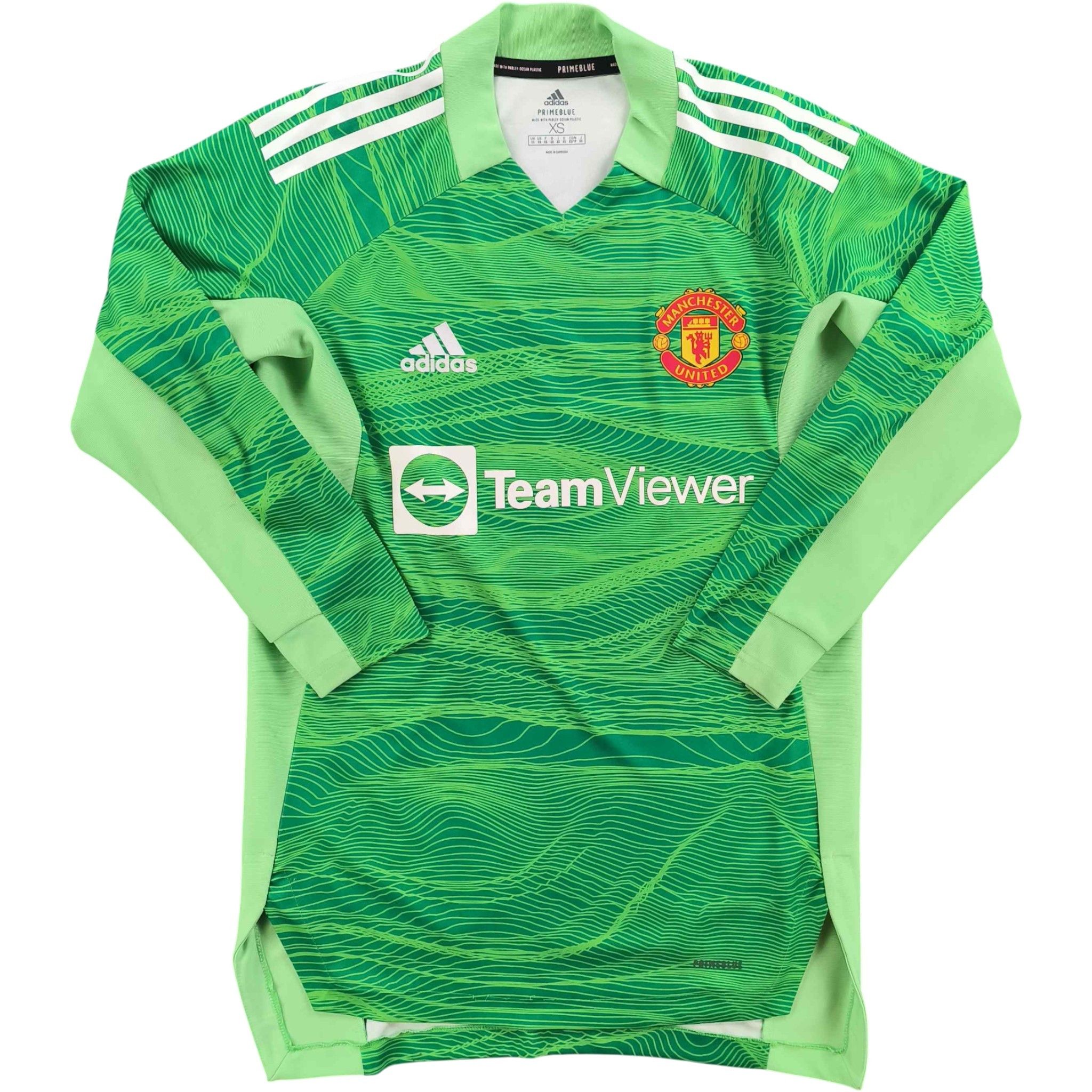 Adidas Manchester United 21-22 Adidas GK De Gea football jersey XS Size US XS / EU 42 / 0 - 2 Thumbnail