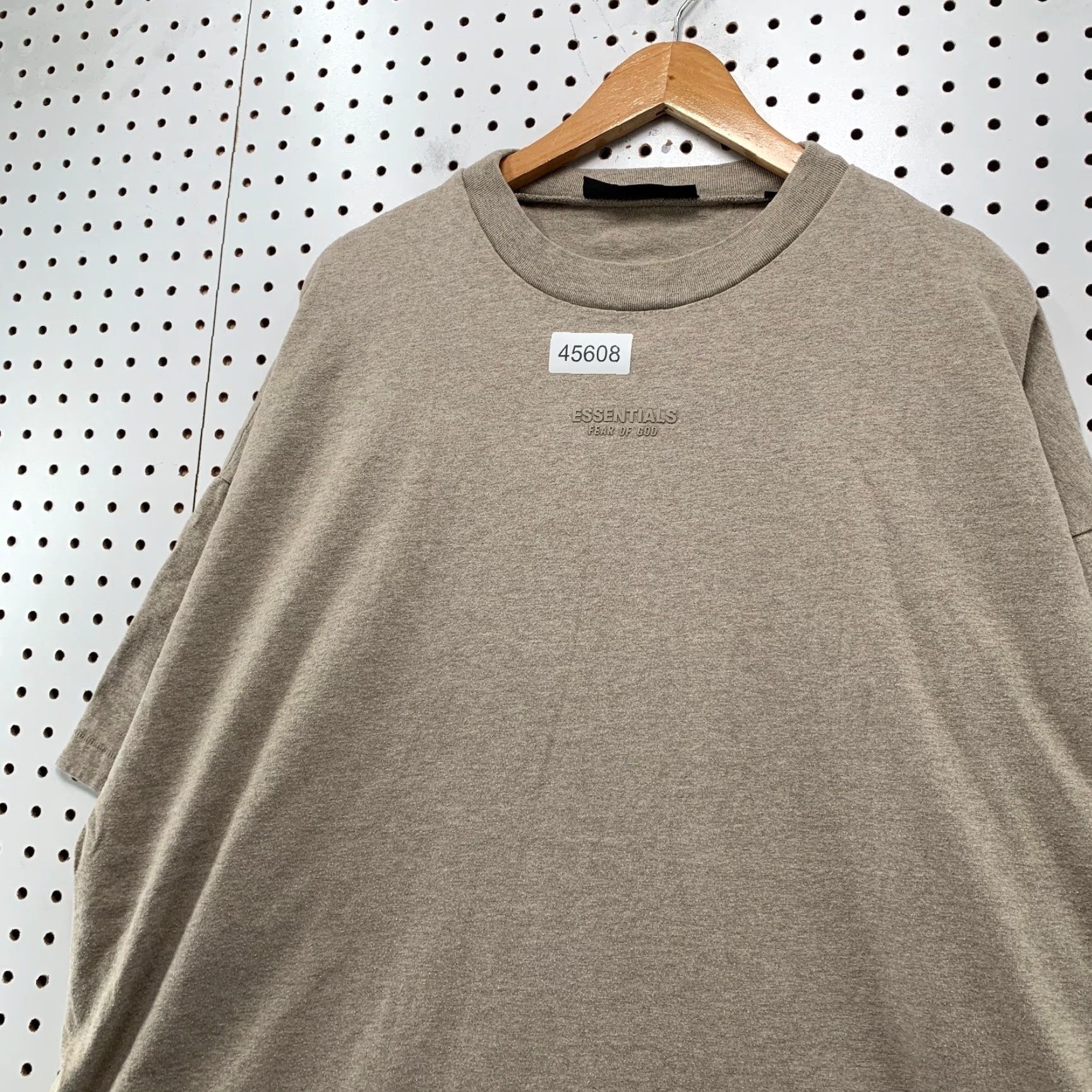Fear of God Fear of God ESSENTIALS T Shirt Mens Large Brown Hip Hop Shirt Size US L / EU 52-54 / 3 - 7 Thumbnail