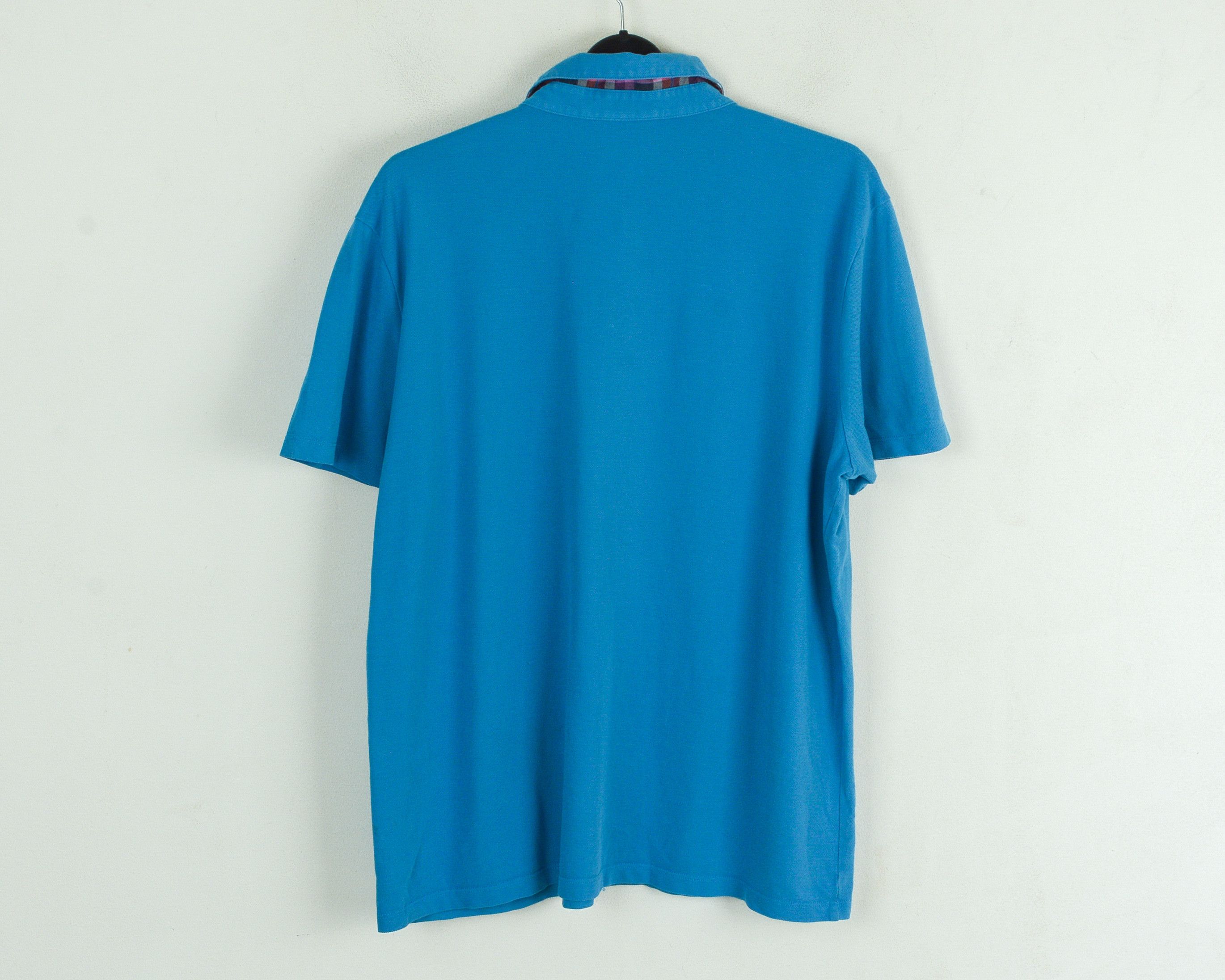 Hugo Boss HUGO BOSS Mens L Polo Shirt Short Sleeve Blue Summer Casual Size US L / EU 52-54 / 3 - 4 Thumbnail