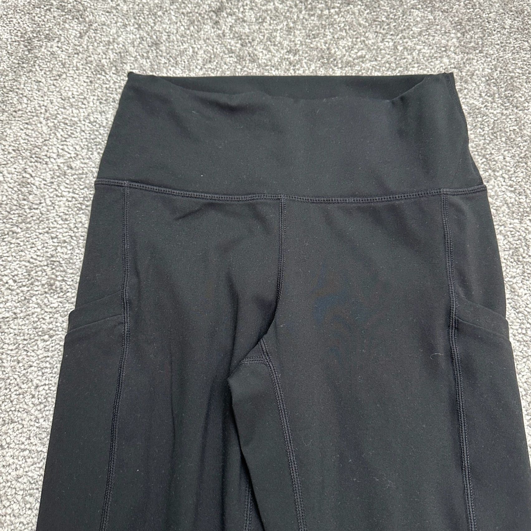 Fabletics Fabletics Leggings Woman XS Black Compression Skinny Activewear 24x23 Athletic Warm Weather City Outdoor Athleisure Womens Size 26" / US 2 / IT 38 - 4 Thumbnail
