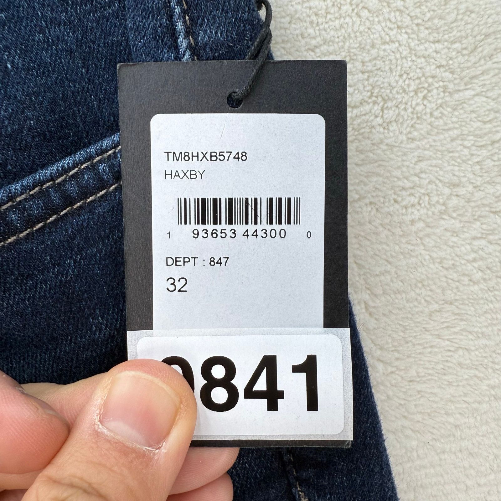 Joe's JOE'S HIGH RISE SKINNY ANKLE WOMEN'S 32 DARK WASH DENIM JE Size 32" / US 10 / IT 46 - 5 Thumbnail