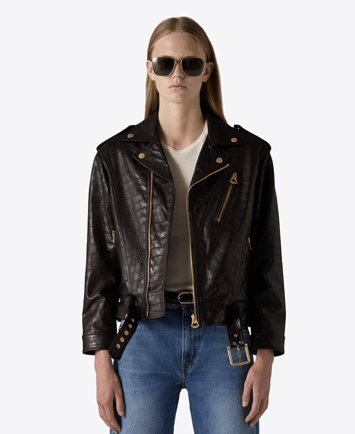Blk Dnm Blk Dnm Leather Jacket Size S / US 4 / IT 40 - 1 Thumbnail