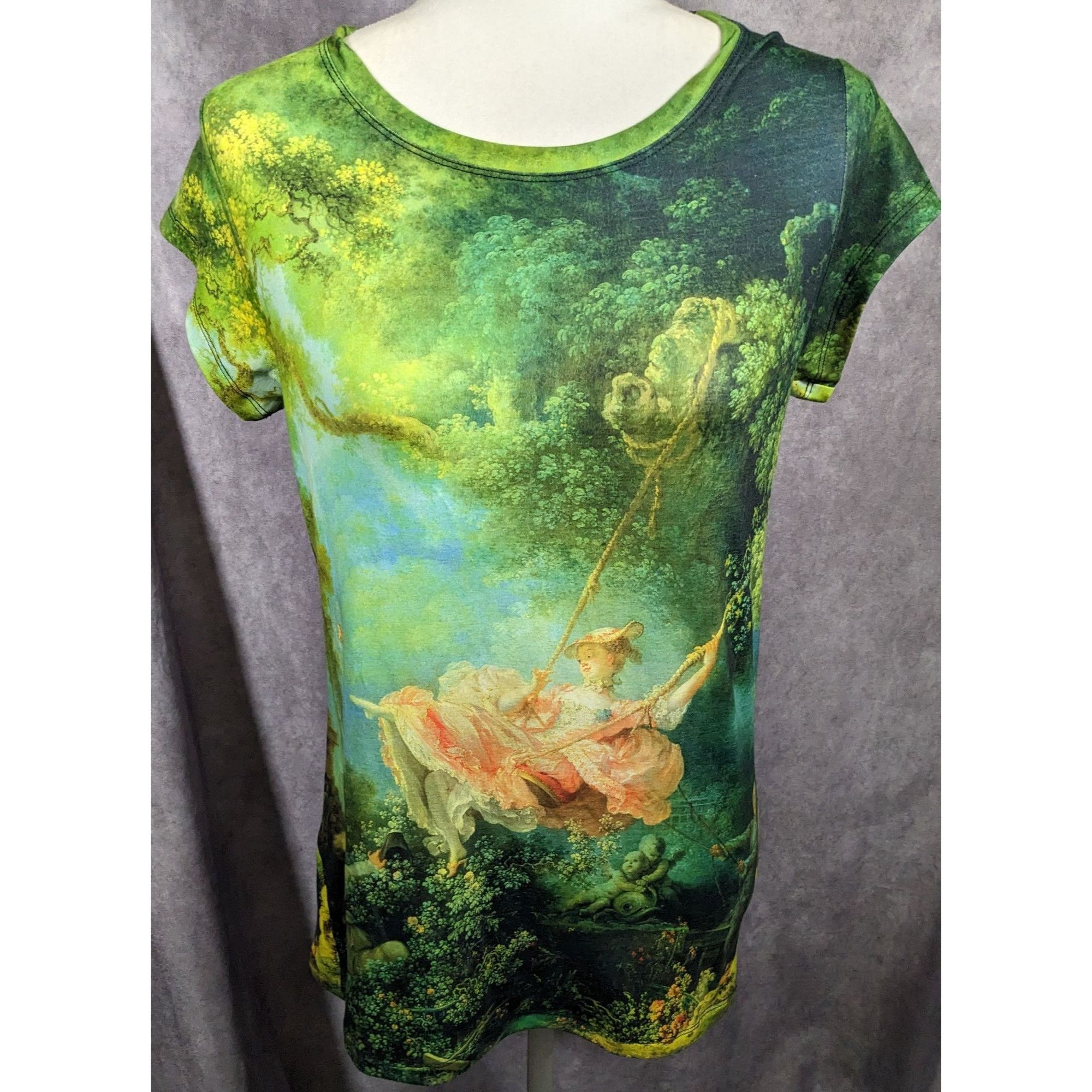 Other Cacofonia Milano The Swing Art Print Shirt Size Medium Size M / US 6-8 / IT 42-44 - 6 Thumbnail