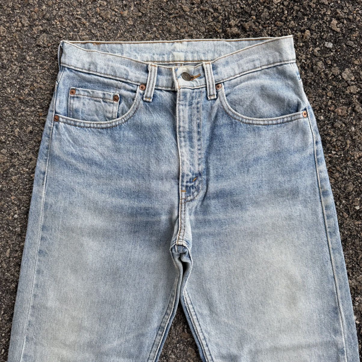 Levi's VINTAGE LEVI'S 505 90' STRAIGHT FADED JEAN DENIM PANTS Size US 30 / EU 46 - 3 Thumbnail