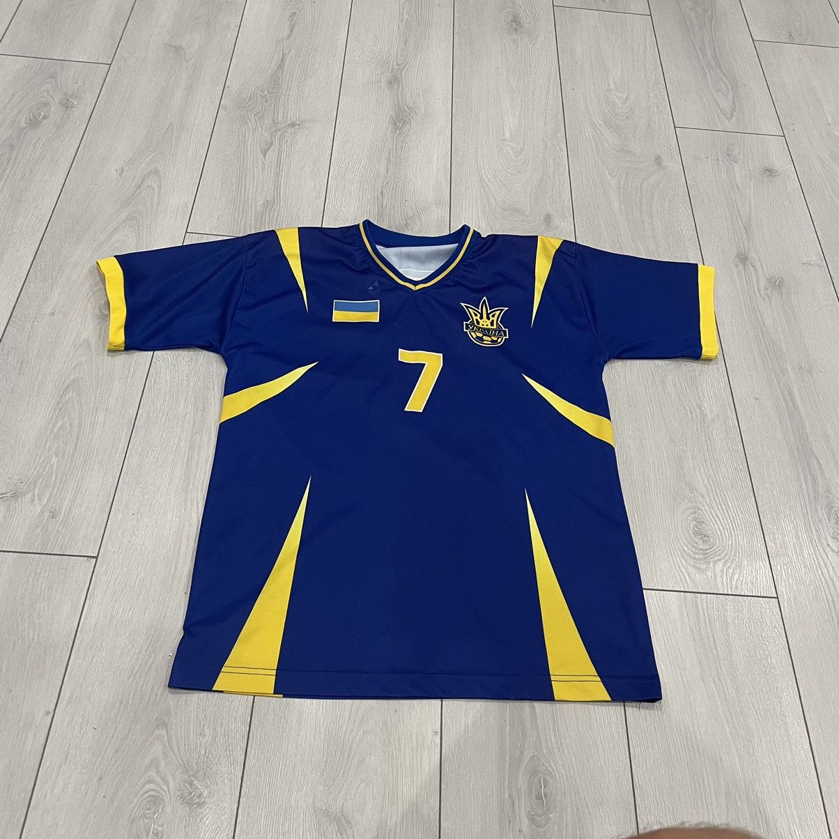 Other Rare 90s Ukraine 7 SHEVCHENKO jersey tee shirt Size US M / EU 48-50 / 2 - 2 Thumbnail