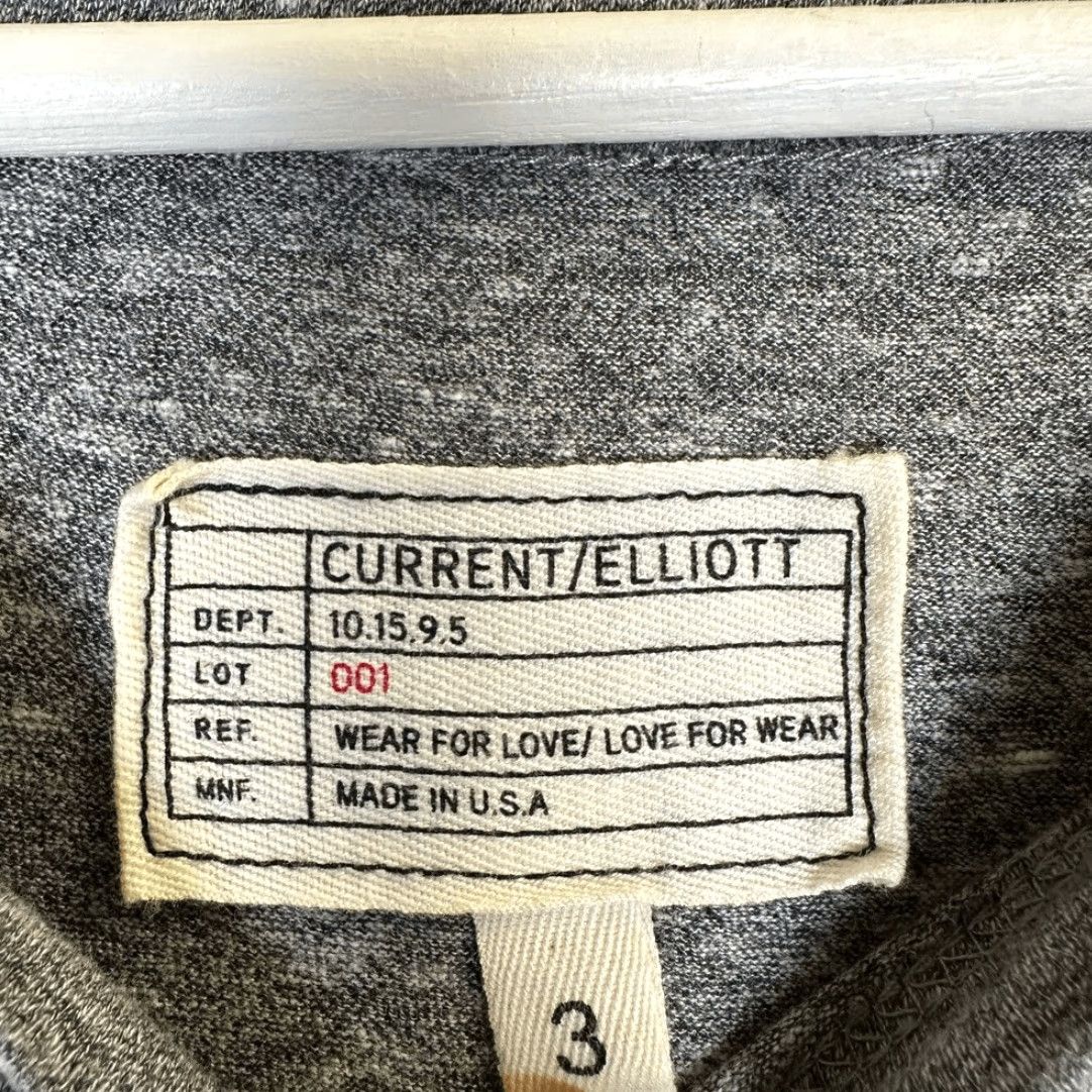 Vintage Current/Elliott The Perfect Muscle Tee Maxi Dress Slit Heather Gray L Women Dress Tank Maxi Large Gray Size L / US 10 / IT 46 - 3 Thumbnail