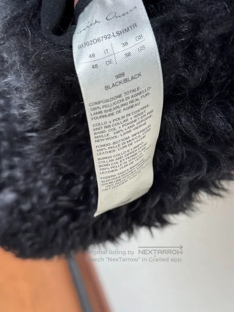 Rick Owens RICK OWENS Two-Sided Wear Leather and Fur One Piece Size US M / EU 48-50 / 2 - 8 Thumbnail