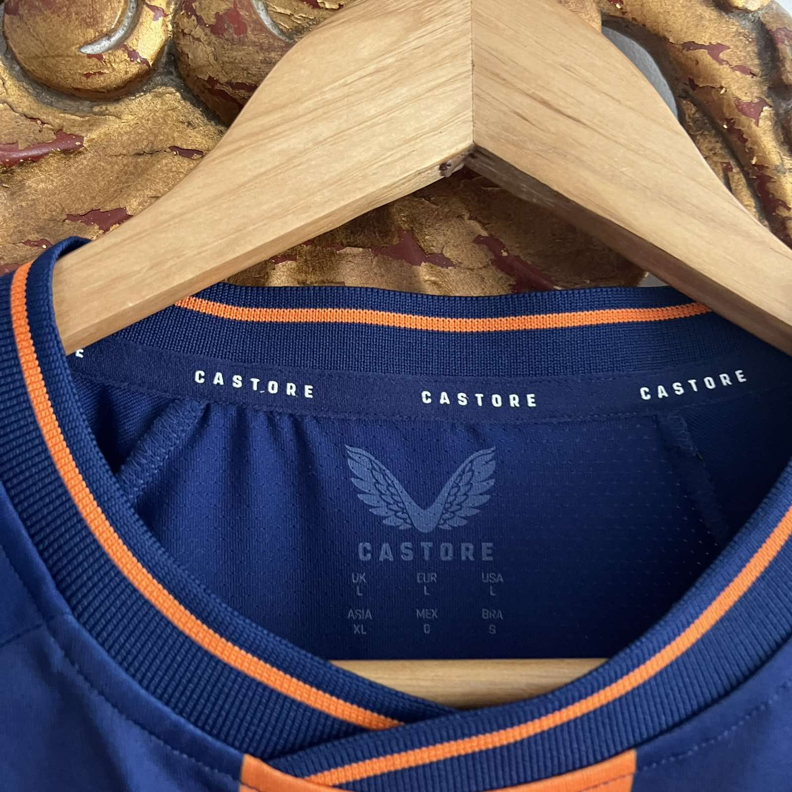 Castore Castore Rangers Official Soccer Jersey T Shirt Sz L Size US L / EU 52-54 / 3 - 6 Thumbnail