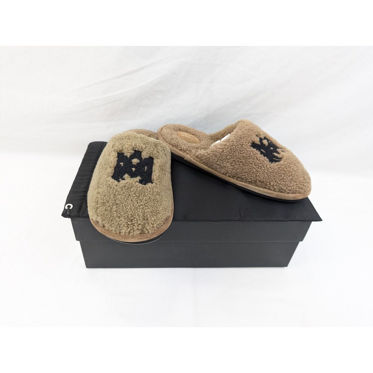 Amiri o1rshd1 Shearling Lux Slippers in Brown Size US 9 / EU 42 - 18 Thumbnail