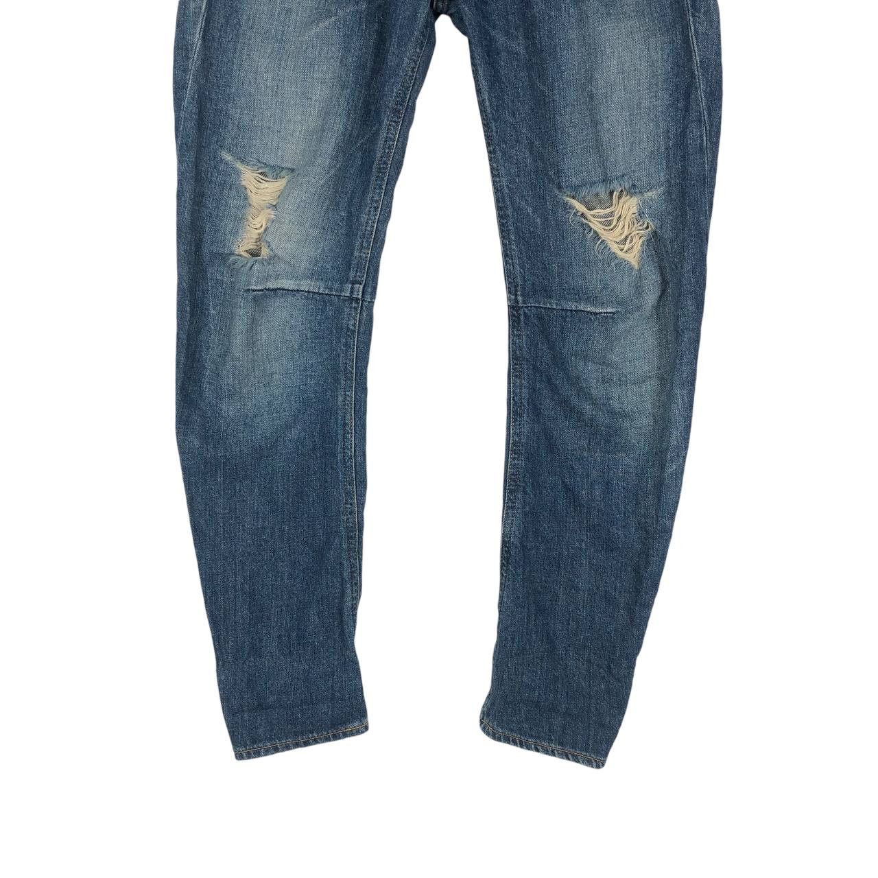 Japanese Brand × Vintage Vintage Ungrid Distressed Denim Size US 30 / EU 46 - 3 Thumbnail