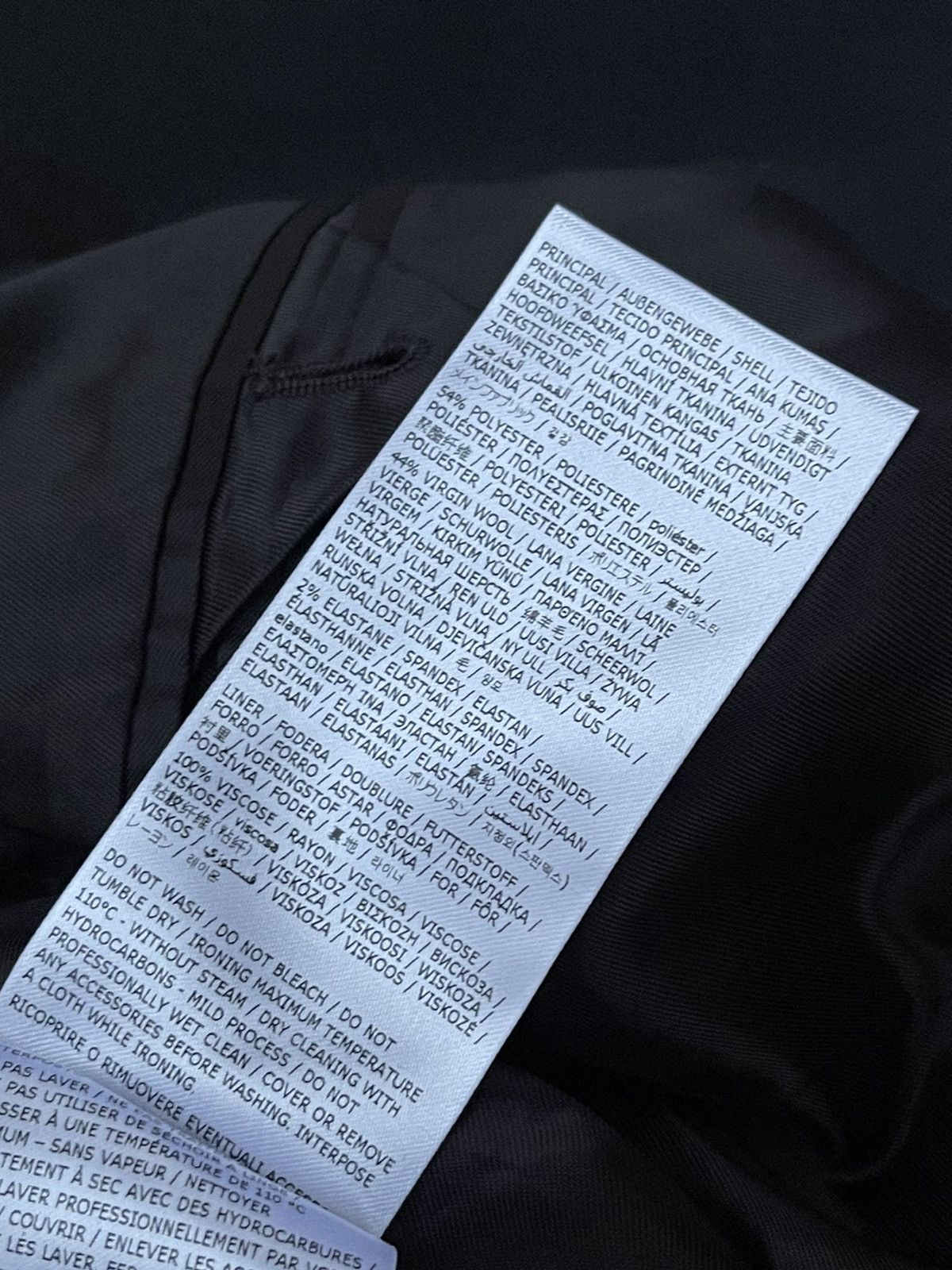 Maison Margiela !DS! SS23 Maison Margiela Deconstructed Black Blazer Jacket Size L / US 10 / IT 46 - 23 Thumbnail