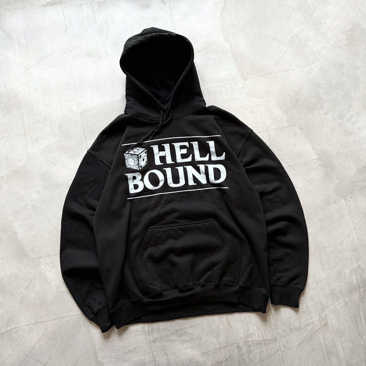 Vintage Hellbound Hellraiser Big Logo Movie Hoodie Y2K Size US L / EU 52-54 / 3 - 3 Thumbnail