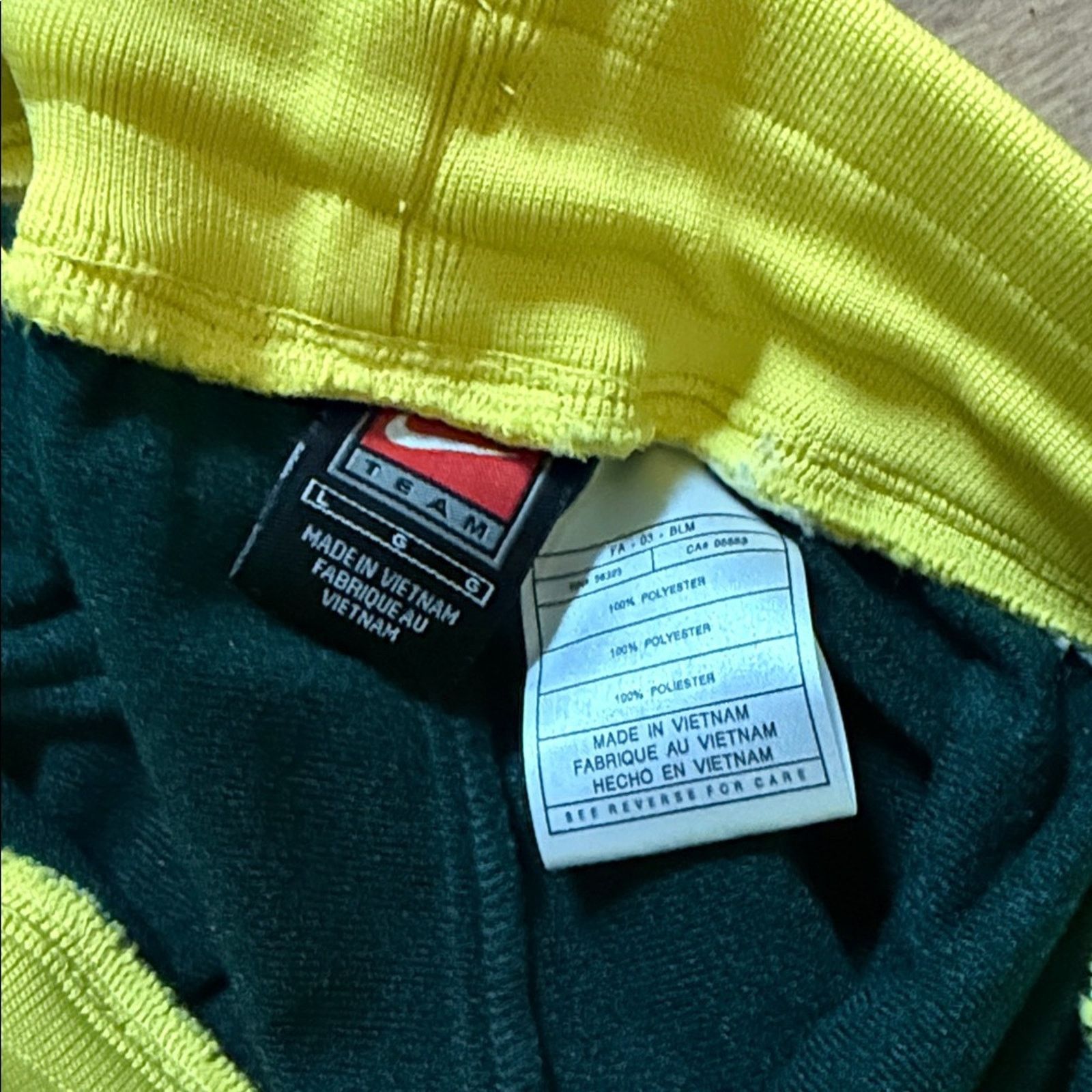 Nike 90s Nike Oregon Ducks Sweatpants Matching Set Tracksuit Size US L / EU 52-54 / 3 - 6 Thumbnail