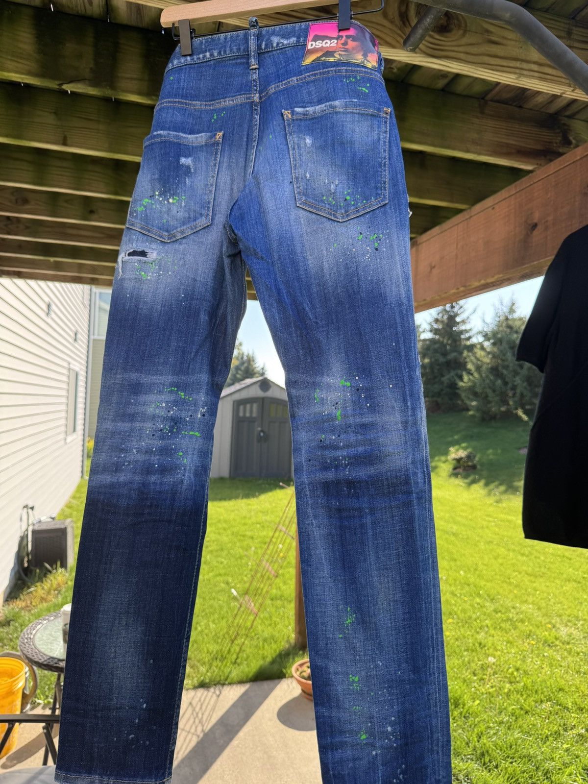 Dsquared2 Dsquared2 paint splatter skinny jeans size 32/32 Size US 32 / EU 48 - 8 Thumbnail