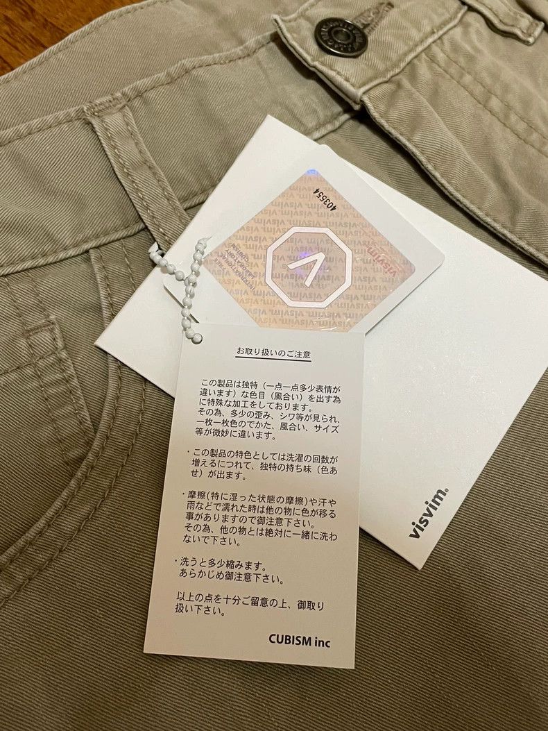 Visvim visvim size 1 03 CHINO Washed Casual Pants 2503-Nextarrow Size US 28 / EU 44 - 4 Thumbnail