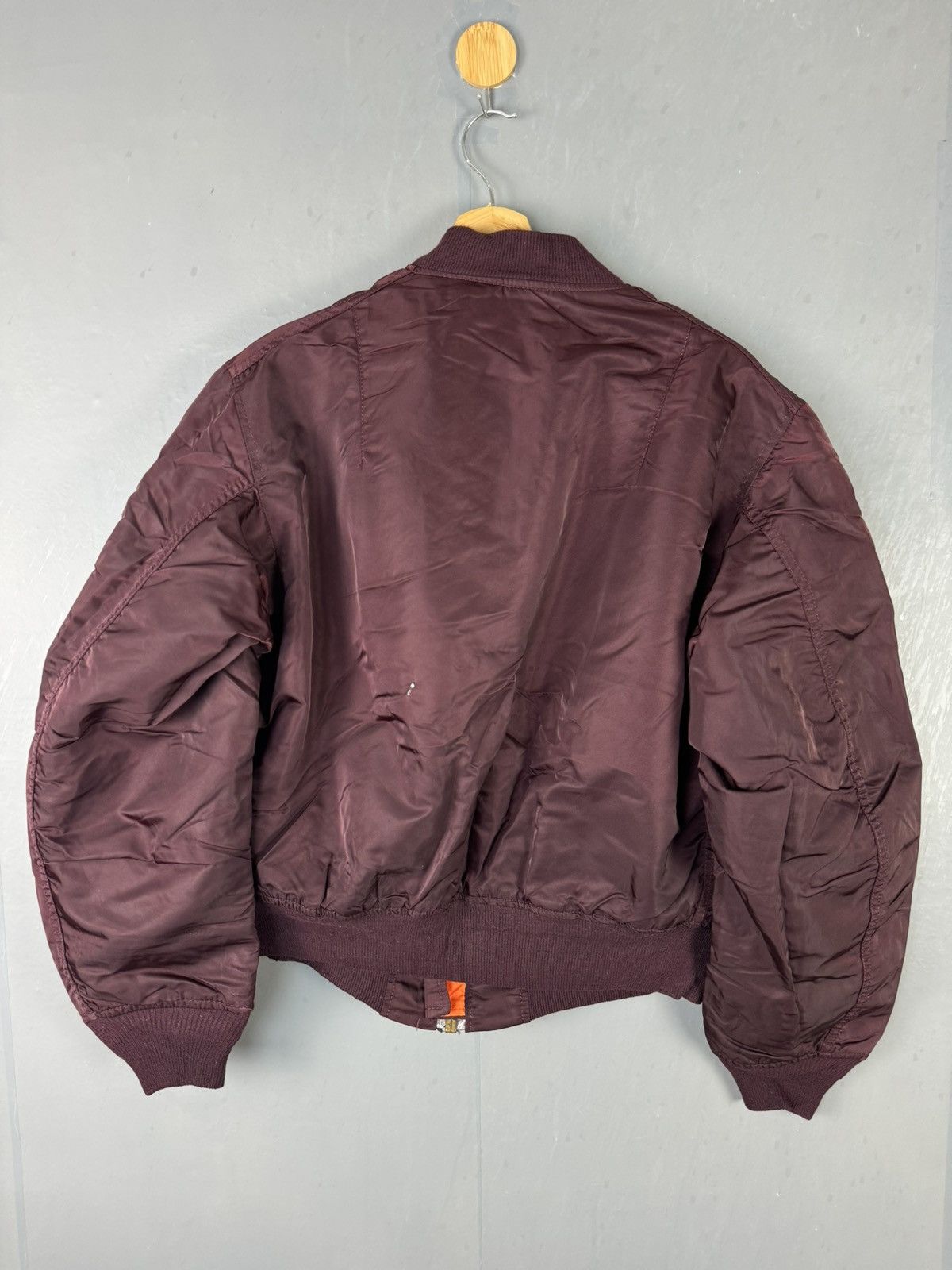 Alpha Industries VINTAGE ALPHA INDUSTRIES USAF MILITARY STYLE BOMBER JACKET Size US L / EU 52-54 / 3 - 6 Thumbnail