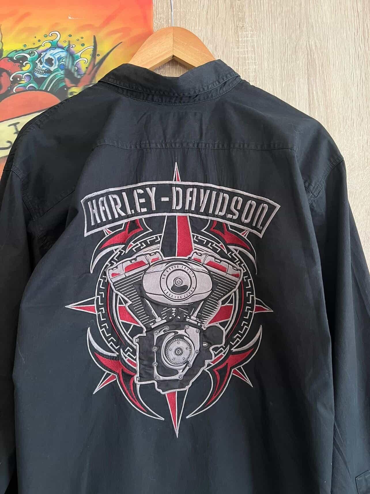 Harley Davidson Harley Davidson Mens Shirt Long Sleeve 🔥💥 Size US L / EU 52-54 / 3 - 2 Thumbnail