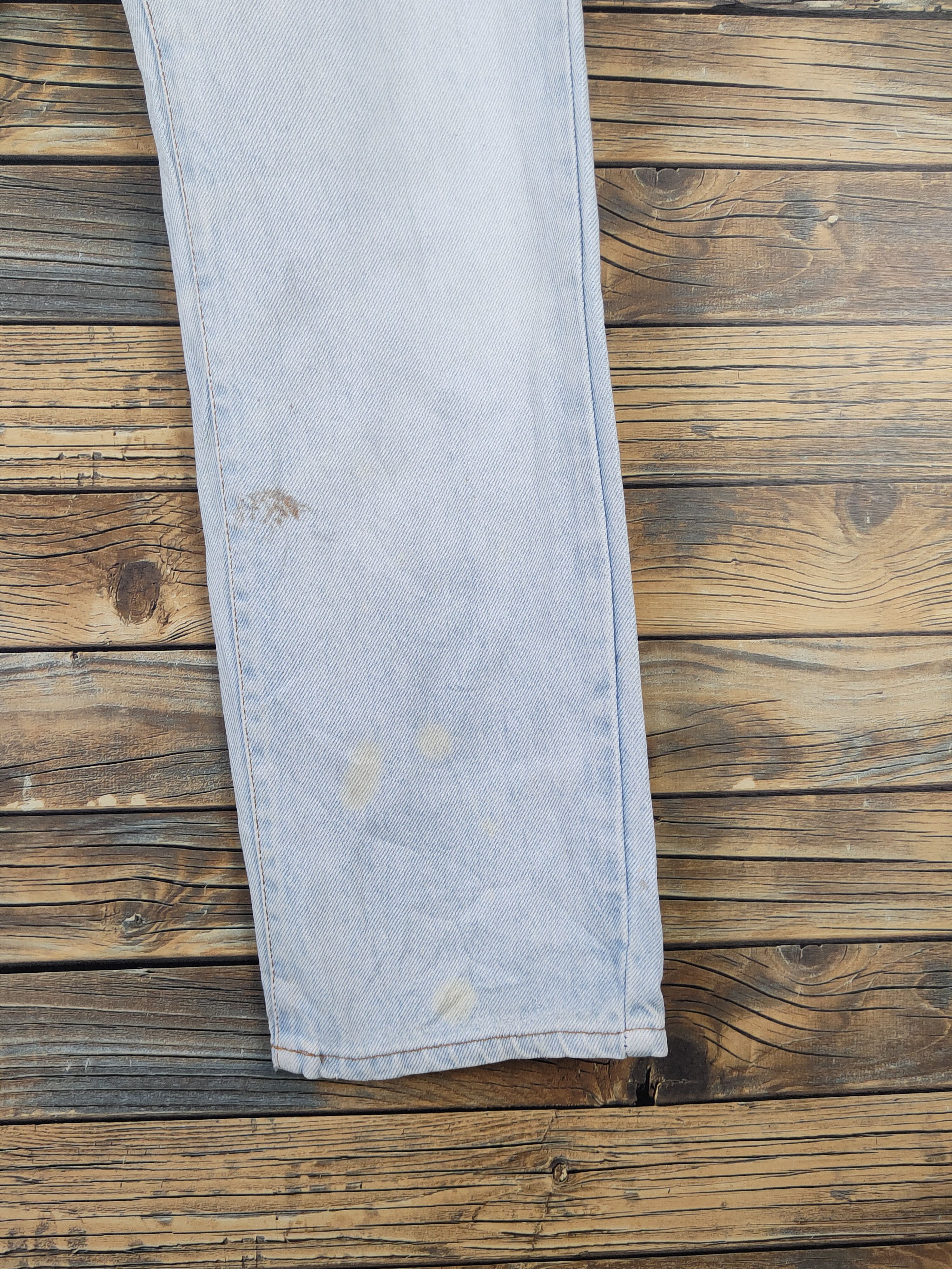 Vintage Liberto made in italy faded denim Ripped Jeans #W1987 Size US 27 - 6 Thumbnail
