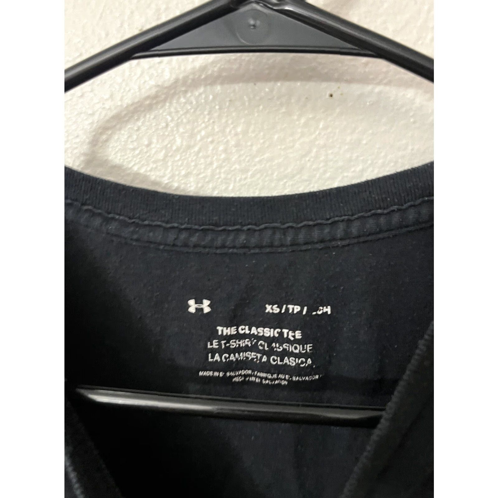 Under Armour Under Armour T Shirt Womens XS Black The Rock Short Sleeve Cap Crew Neck Classic Fit Size XS / US 0-2 / IT 36-38 - 4 Thumbnail