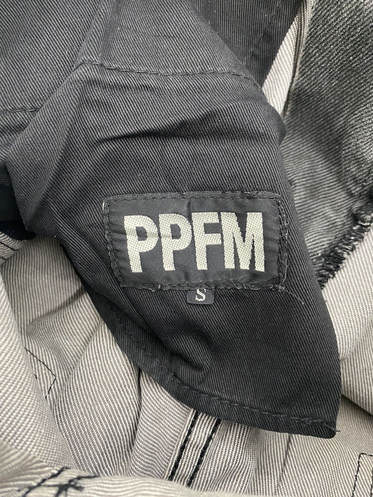 Japanese Brand JAPANESE BRAND PPFM DOUBLE WAIST DESIGN RIPPED STYLE Size US 32 / EU 48 - 7 Thumbnail