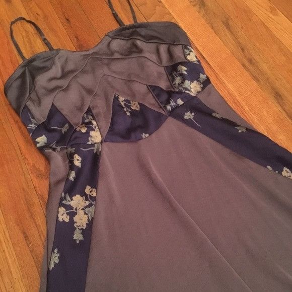 Free People Free People silk satin floral high low dress Size M / US 6-8 / IT 42-44 - 4 Thumbnail
