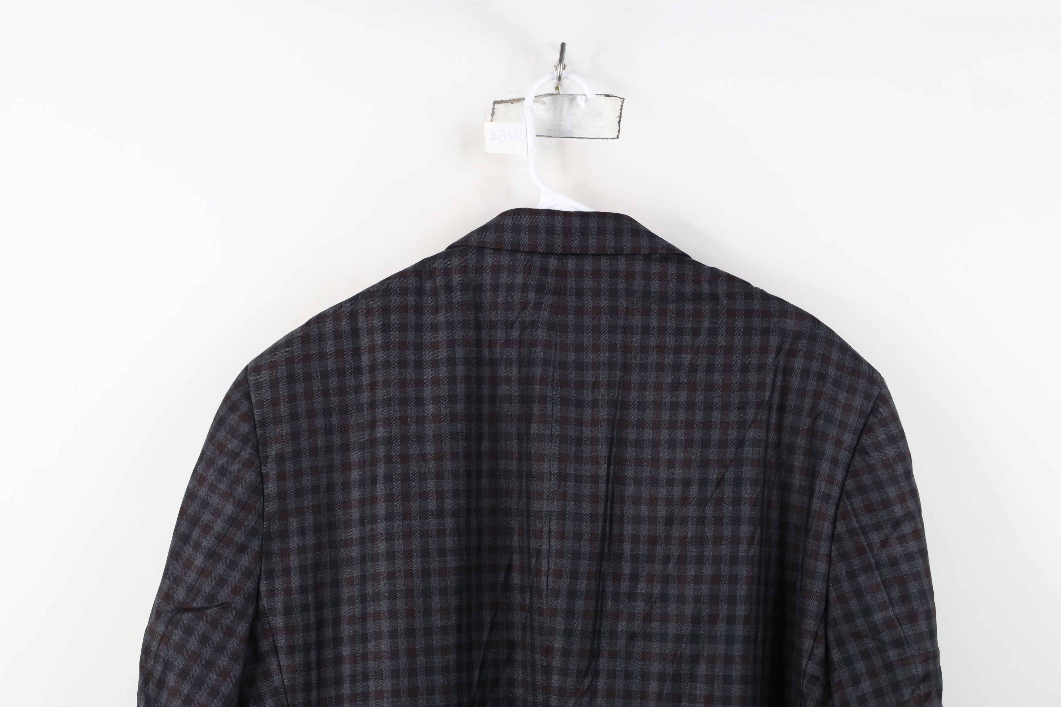 Daniel Hechter Daniel Hechter Paris Sport Coat Suit Jacket Blazer Plaid Size US XXL / EU 58 / 5 - 14 Thumbnail
