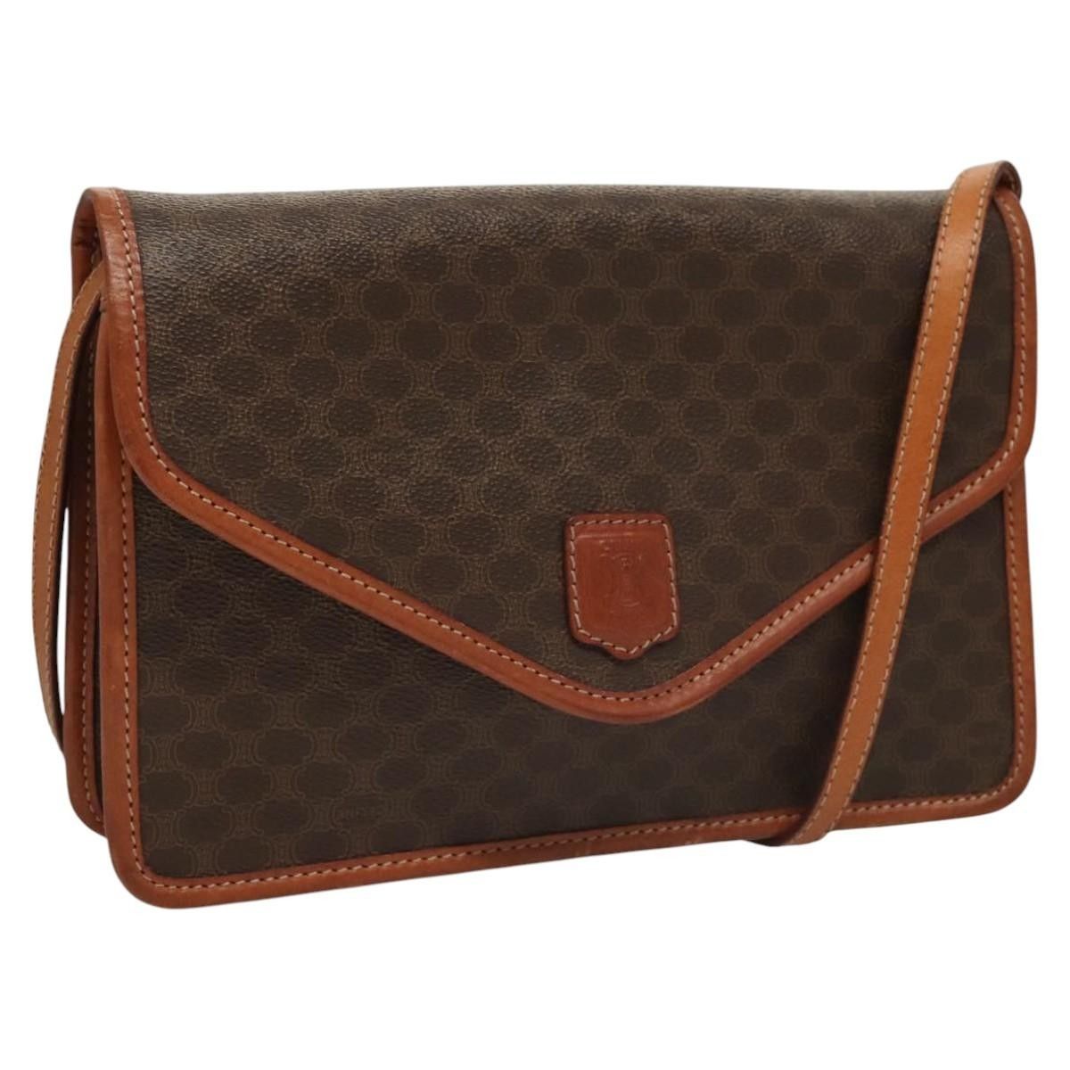 Celine Celine Vintage Macadam Shoulder Bag Canvas Size ONE SIZE - 1 Thumbnail