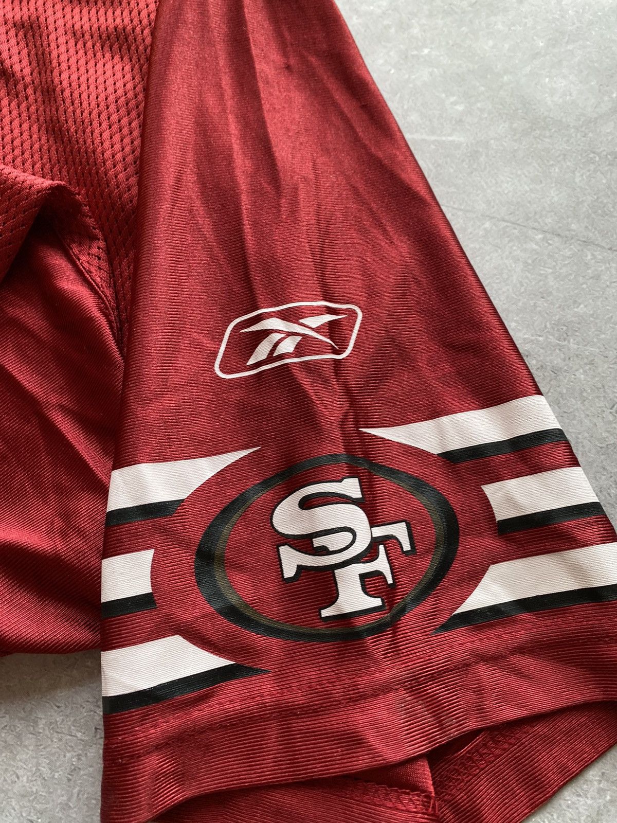Reebok 🇺🇸SAN FRANCISCO 49ERS NFL FOOTBALL JERSEY REEBOK #98 PETERSON Size US XL / EU 56 / 4 - 12 Thumbnail
