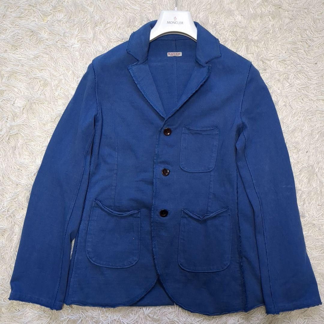 Kapital Kapital Indigo Tailored Blazer Size 38S - 1 Thumbnail