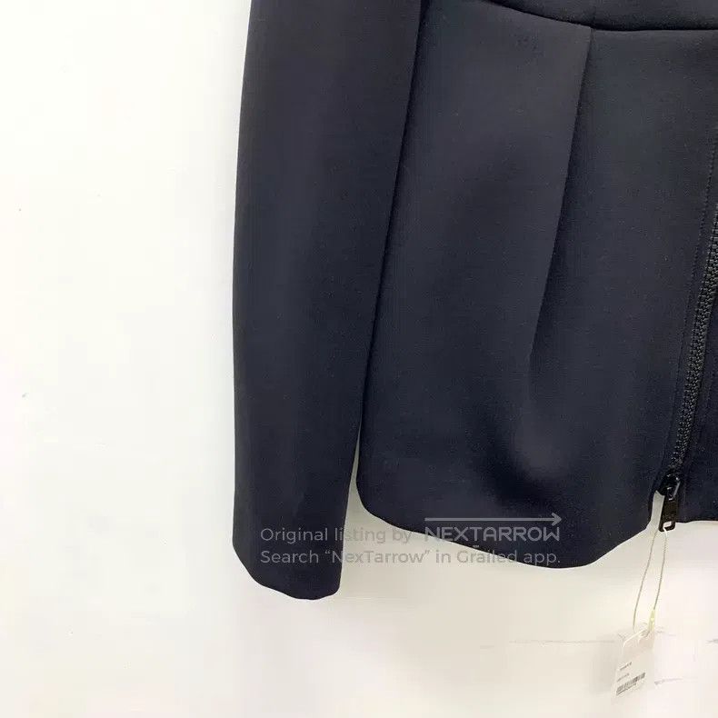 Prada Prada Black stand-up collar zipper long-sleeved slim jacke Size US M / EU 48-50 / 2 - 4 Thumbnail