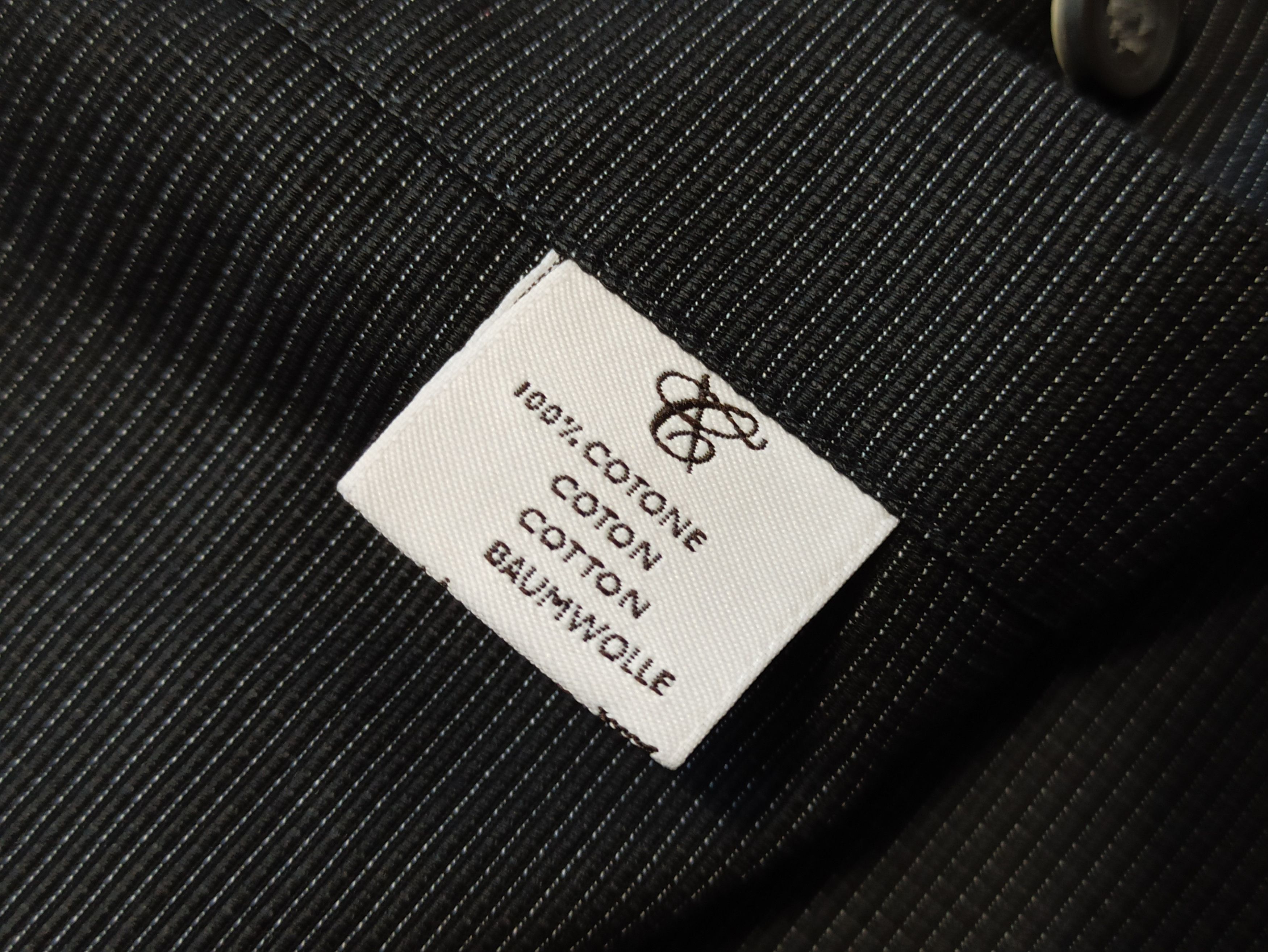 Canali Canali Mens Black Shirt Size US M / EU 48-50 / 2 - 7 Thumbnail