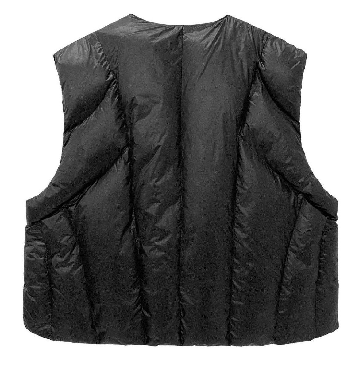 Japanese Brand × Vintage asymmetrical cropped quilted puffer vest jacket Size US M / EU 48-50 / 2 - 7 Thumbnail