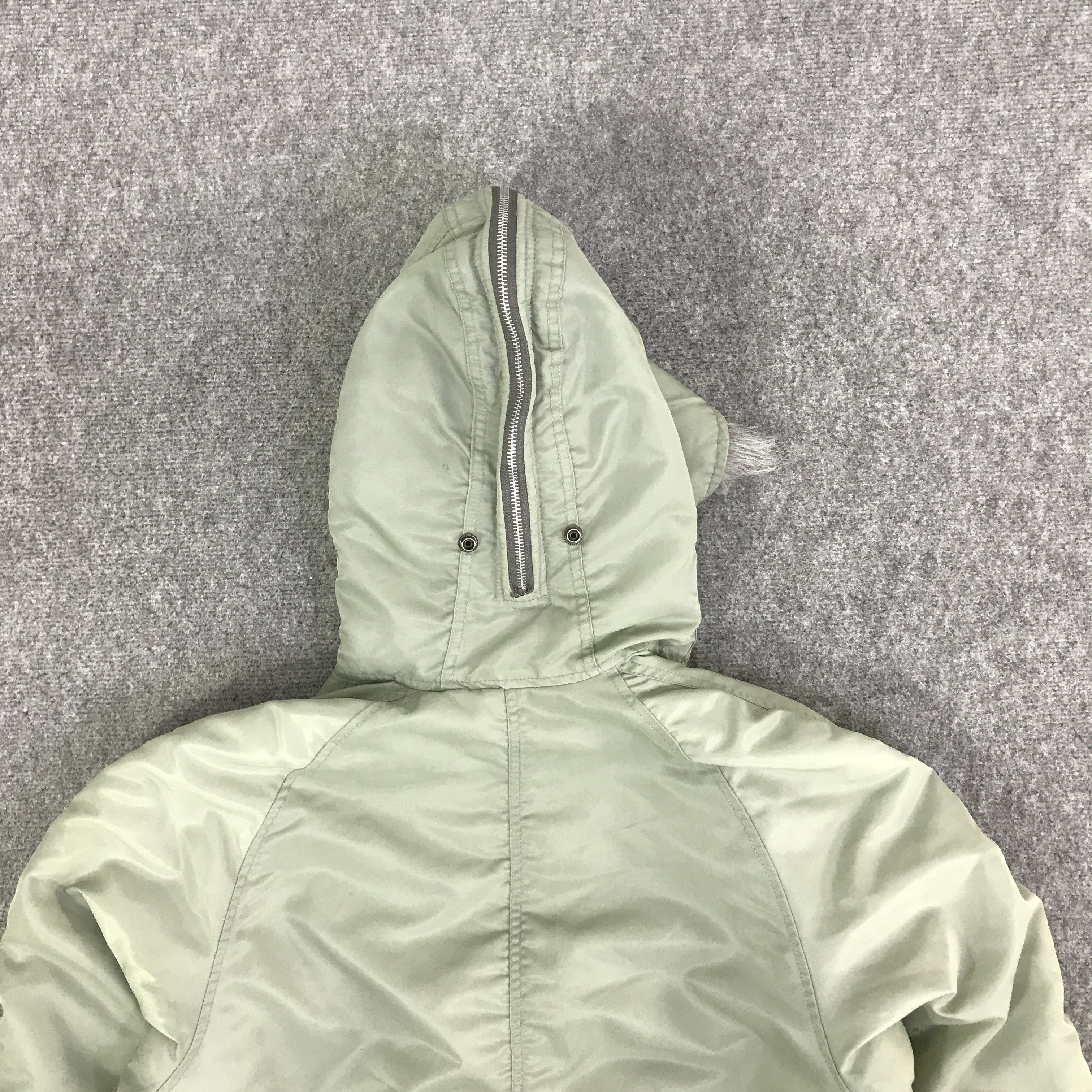 Japanese Brand VTG KENNY CLUB N-2B HOODIE BOMBER JACKET K100B2 Size US L / EU 52-54 / 3 - 4 Thumbnail