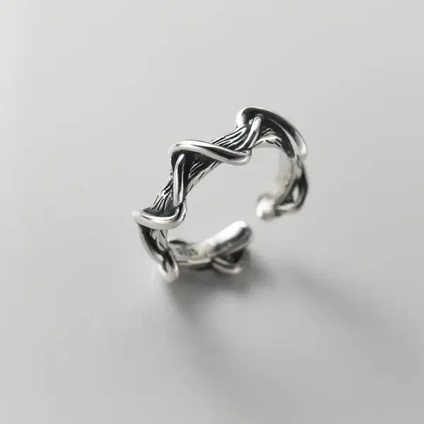 Other Simple Retro Wave Rings Size ONE SIZE - 3 Thumbnail