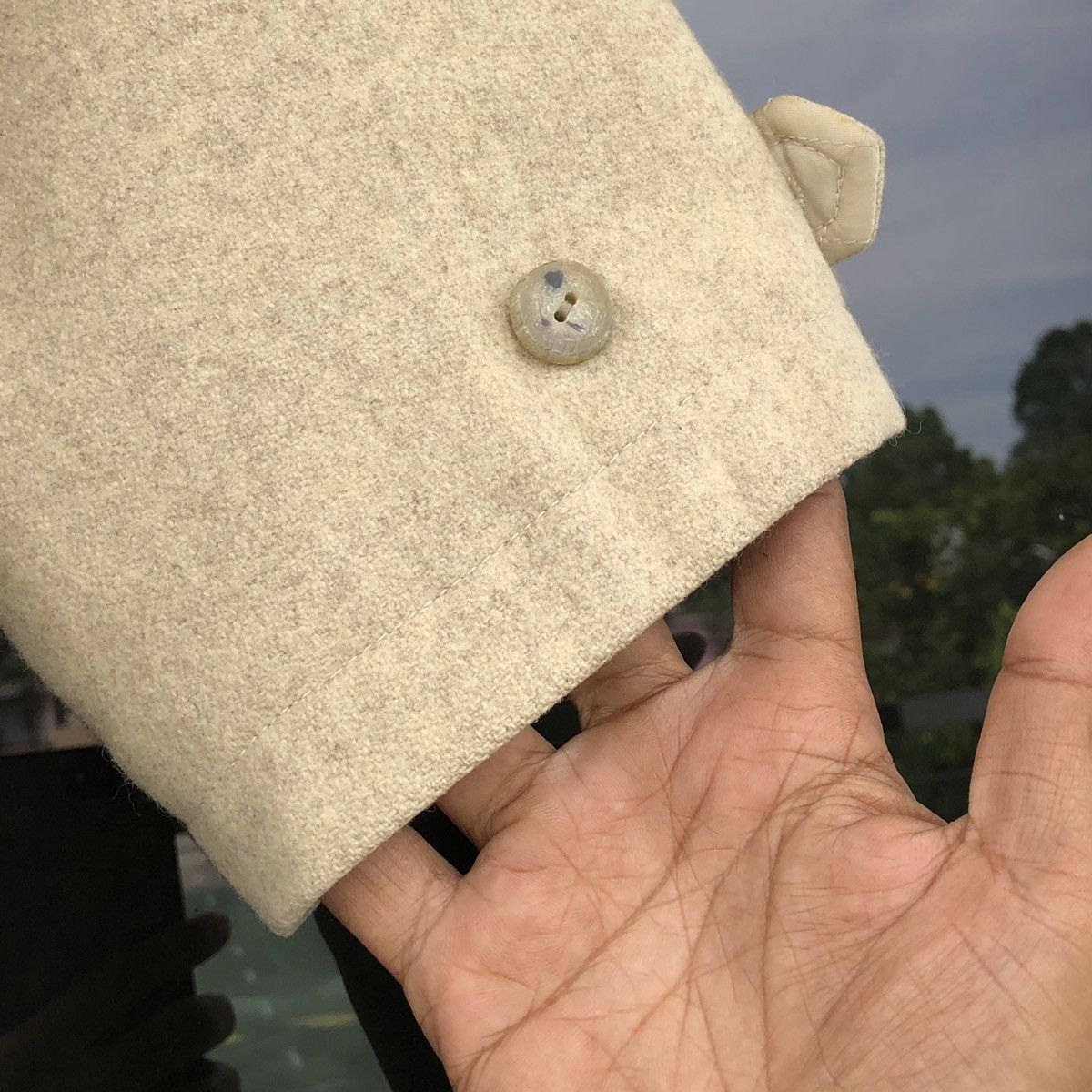 Japanese Brand Vintage A.O. Atsuki Onishi Wool Duffer Hoodie Jacket Size US M / EU 48-50 / 2 - 13 Thumbnail