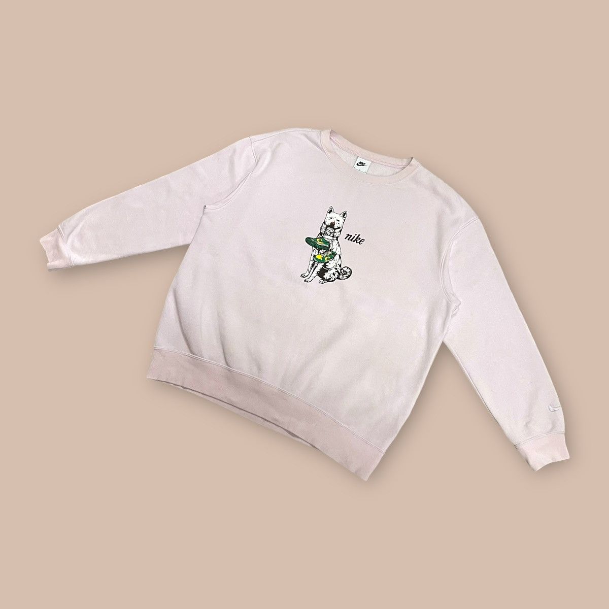 Nike Nike Pink Sweatshirt Size US M / EU 48-50 / 2 - 1 Thumbnail