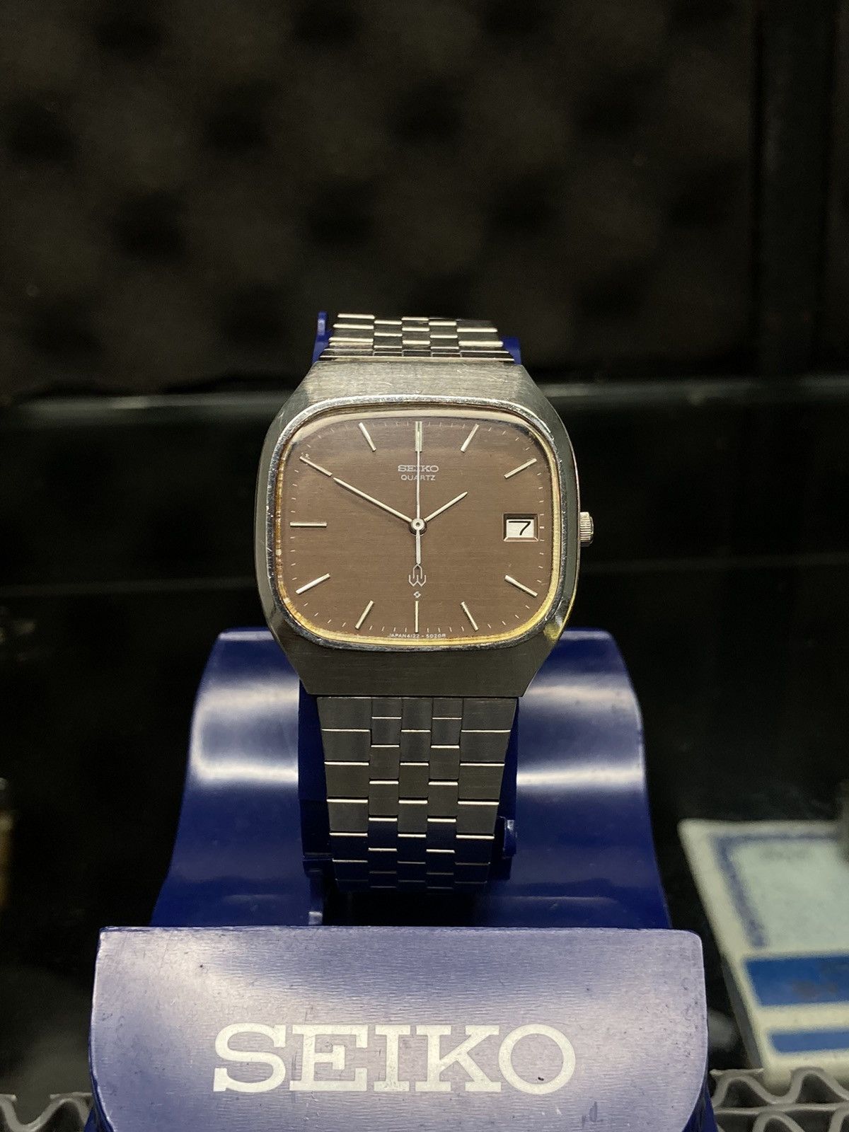 Japanese Brand × Seiko × Vintage Seiko Rectangle Vintage 1976🇯🇵 Size ONE SIZE - 2 Thumbnail