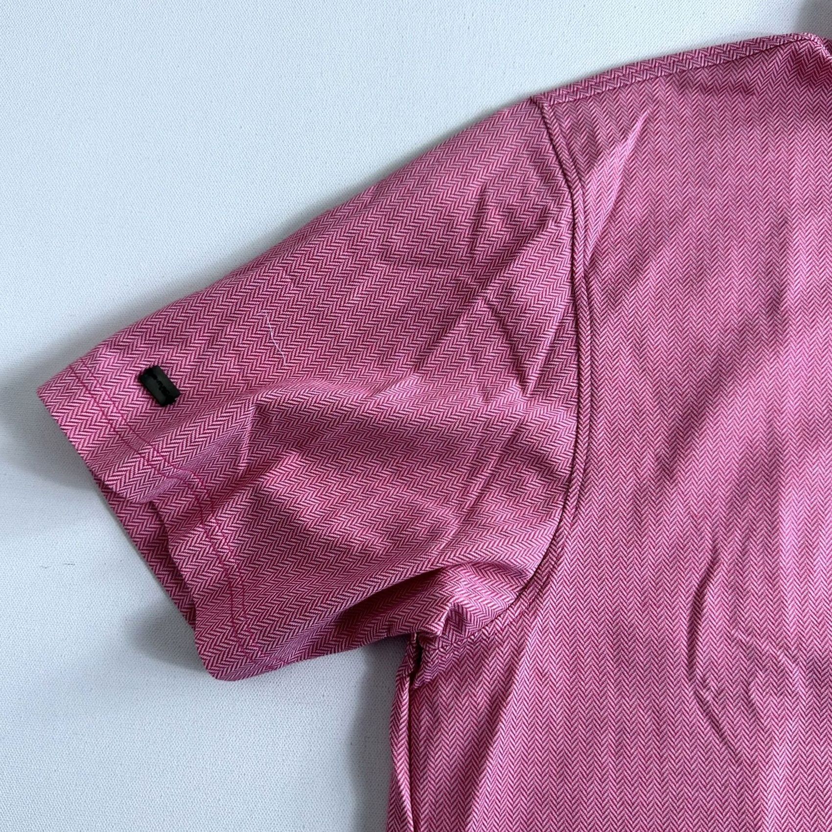 Vintage G-mac By Kartel Golf Polo Shirt Mens XL Hot Pink Geometric Print Preppy Polo Shirt Mens XL Hot Pink Geometric Print Size US XL / EU 56 / 4 - 3 Thumbnail