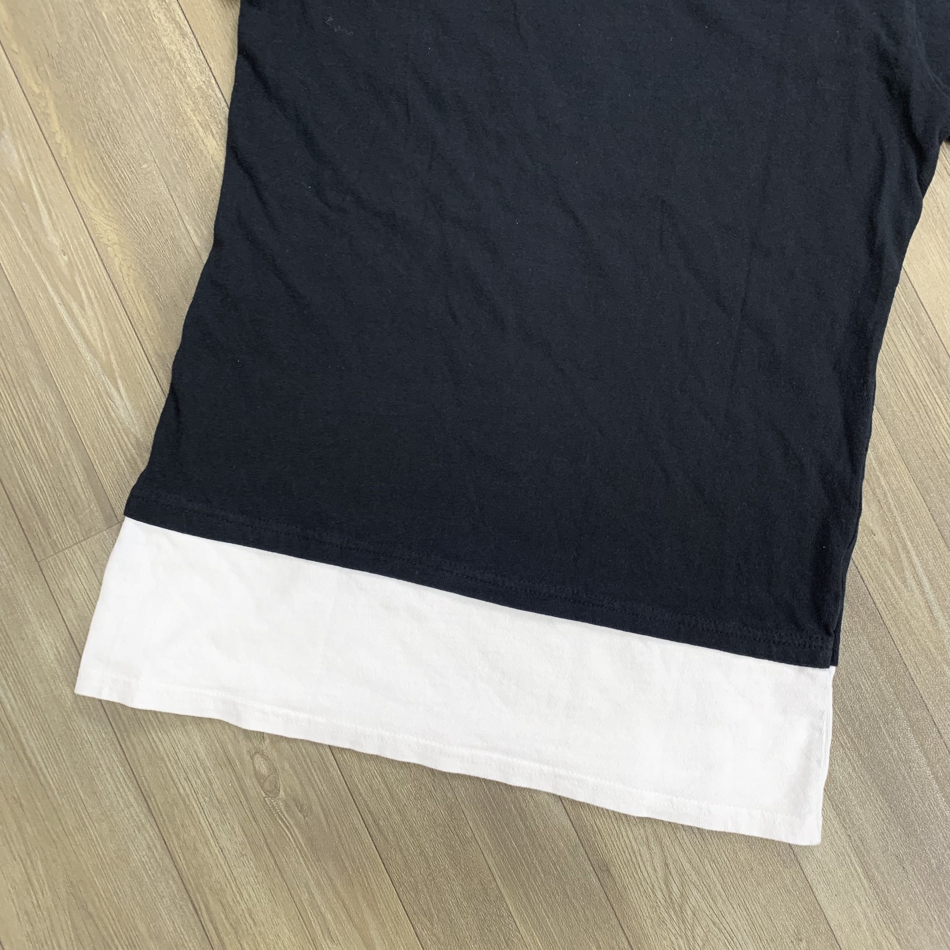 Number (N)ine Number (N)ine Denim/Travis Flacko Scott 2 Tone Pocket Tee Size US S / EU 44-46 / 1 - 9 Thumbnail