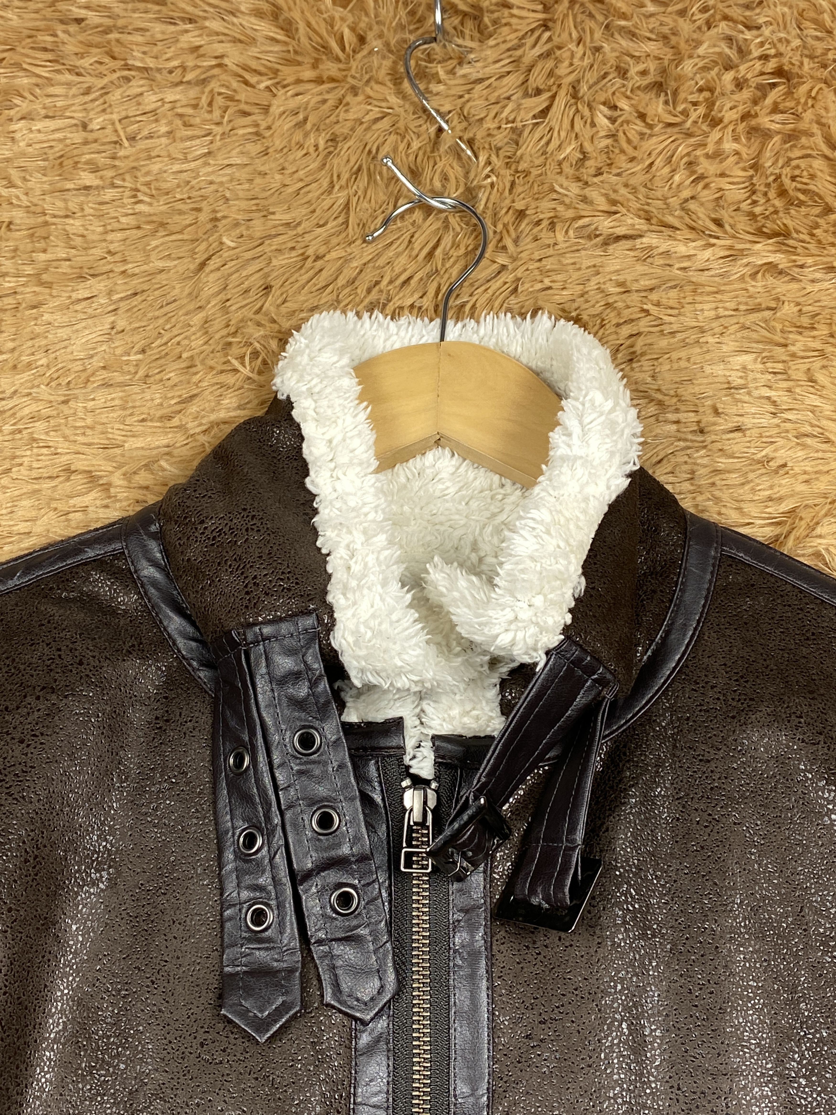 Japanese Brand Vintage Active Time Men Sherpa Lining Jacket J1711 Size US M / EU 48-50 / 2 - 3 Thumbnail